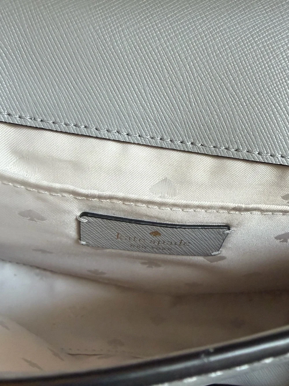 Kate Spade Carson Convertible Crossbody Purse - Grey/Black/White